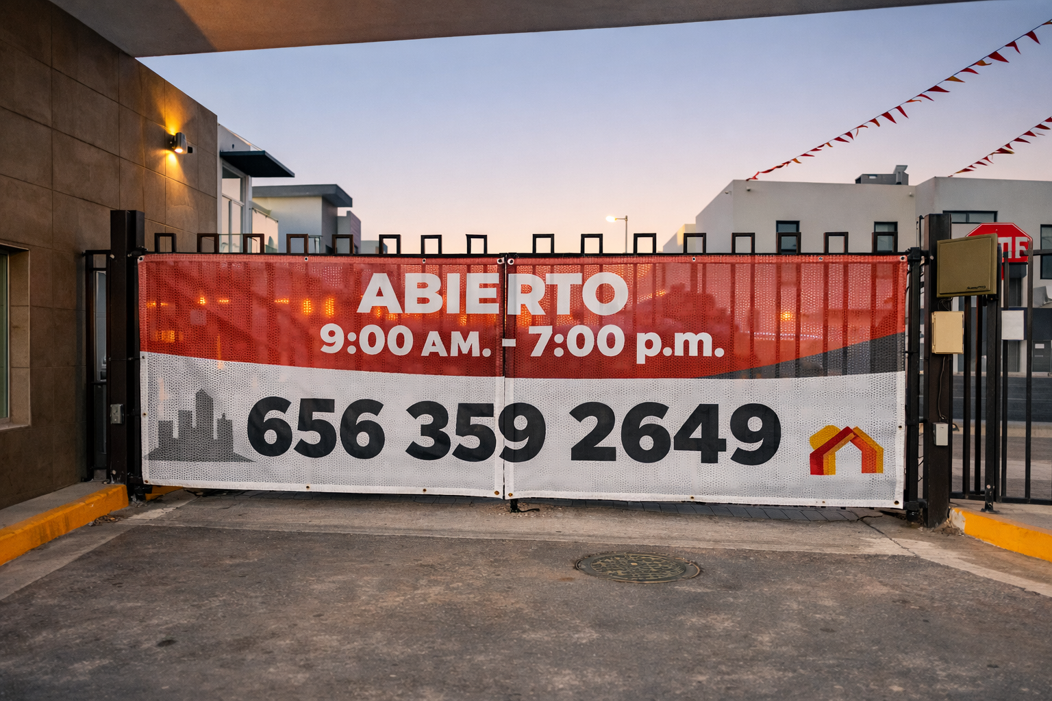 Microperforado mesh para exterior